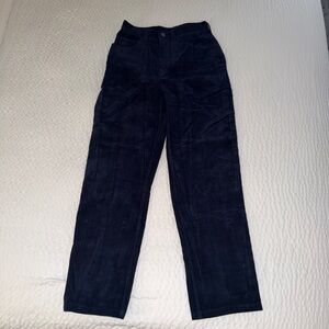 Vintage 90s Dark Blue Corduroy Pants